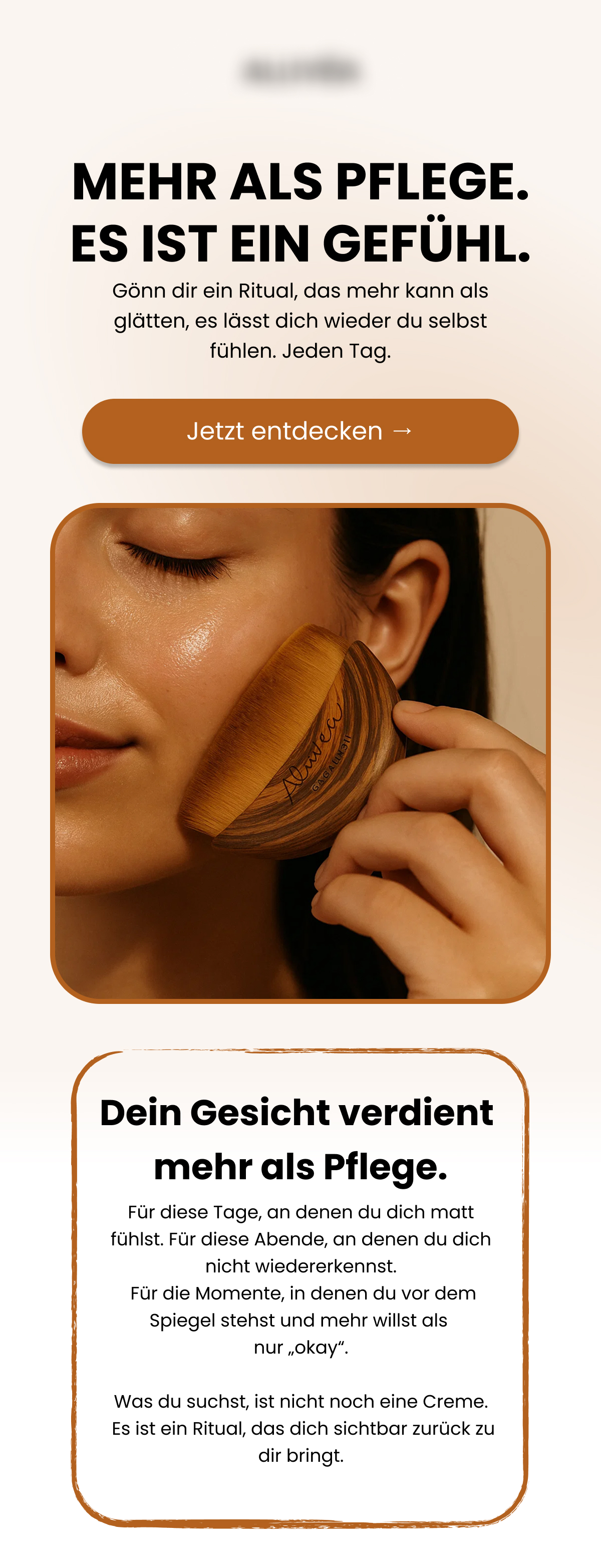 Hero Campaign – Produktlaunch · Skincare
